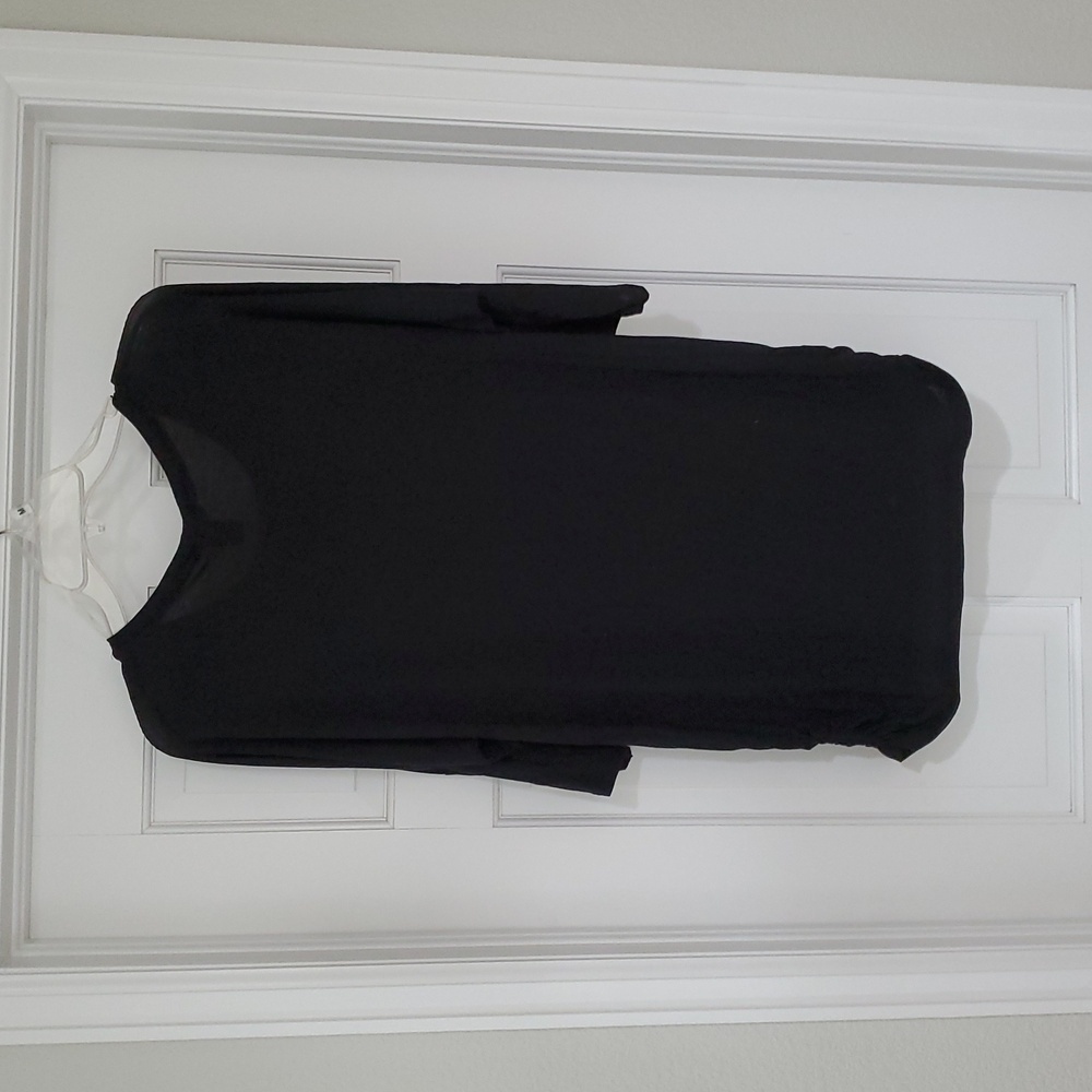 NWT Planet Gold Women's Black Shirt sx Xl - Picture 2 of 5
